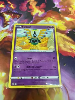 Sigilyph 123/264 Regular LP-Lightly Played Pokemon Card TCG - Image 3