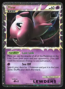 Mew (Prime) - 97/102 - Holo Rare - Triumphant - Pokemon Card - DMG - Image 1