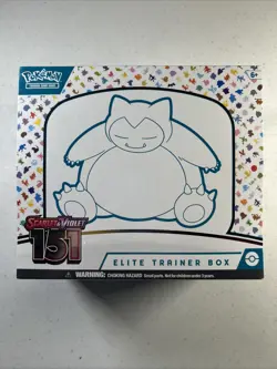 Pokemon TCG: S & V Pokemon 151 Elite Trainer Box ETB New Factory Sealed # 4 820650853159 - Image 1