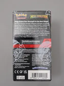Pokemon TCG Mega Evolution Half Booster Box (18 Packs) Sealed - Image 3