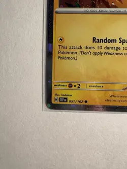 Pikachu 051 /162 Stamped 2026 Pokemon Day 30 Promo TCG - NM - Image 2