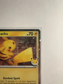 Pikachu 051 /162 Stamped 2026 Pokemon Day 30 Promo TCG - NM - Image 4