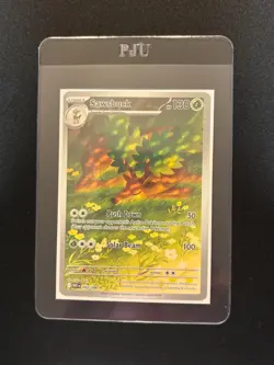 Sawsbuck 092/086 IR Illustration Rare Holo Pokemon 2025 White Flare NM - Image 3