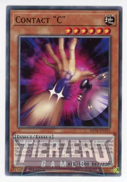 Yugioh Contact "C" MP18-EN195 Common 1st Edition NM/LP - Image 1