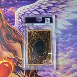 2004 Yu-Gi-Oh! Konami Dark Magician of Chaos IOC-065 1st Ed Ultra Rare PSA 9 - Image 2