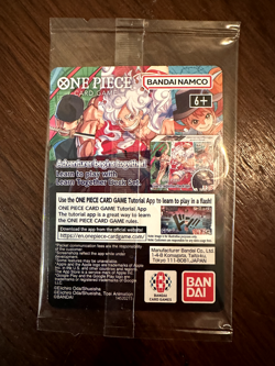 One Piece Monkey.D.Luffy US College Basketball Promo Card *SEALED* IN HAND - Image 3