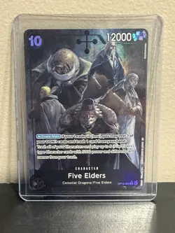 One Piece CCG - Five Elders (Alternate Art) - Carrying On His Will (OP13-082) SR - Image 1