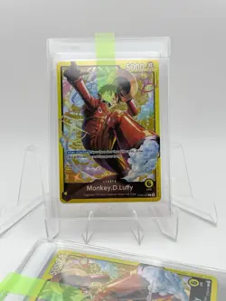 (12) One Piece TCG ST-29 Egghead Monkey D Luffy Sealed Lot Of 12! Gold Promo - Image 2