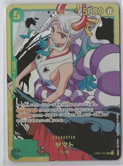 YAMATO OP01-121 Secret Rare SEC Japanese One Piece Romance Dawn - Image 1
