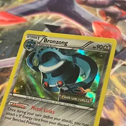 Bronzong ~ XY21 ~ Holo ~ PHANTOMS FORCES PROMO ~ LIGHT PLAY ~ Pokemon Card - Image 2