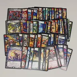 Duel Masters Japanese Bulk Sale 150 Cards _ 30 Rare + 20 Foil + 100 Common (D) - Image 2