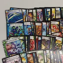Duel Masters Japanese Bulk Sale 150 Cards _ 30 Rare + 20 Foil + 100 Common (C) - Image 3