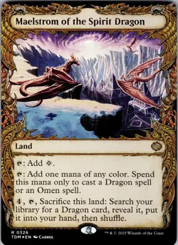 Maelstrom of the Spirit Dragon (Showcase) Tarkir: Dragonstorm NM Foil - Image 1