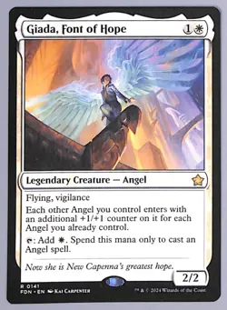 Giada, Font of Hope - 141 - Foundations (FDN) MTG - Image 1