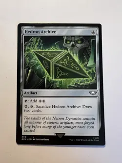 Hedron Archive - MTG Universes Beyond: Warhammer 40,000 - NM - Image 1