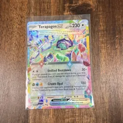 Pokemon Card Terapagos EX 128/1472 Stellar Crown - Near Mint - Image 1