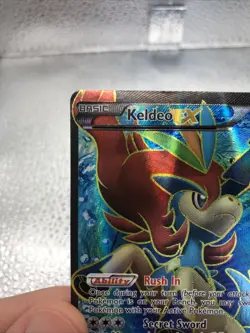 Keldeo EX Full Art Boundaries Crossed 142/149 Holo LP English Pokemon - Image 3