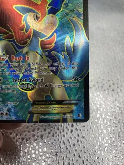 Keldeo EX Full Art Boundaries Crossed 142/149 Holo LP English Pokemon - Image 5