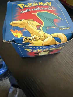 SEALED Pokemon 1999 Burger King 23k gold plated card #06 Charizard Blue Box. - Image 5