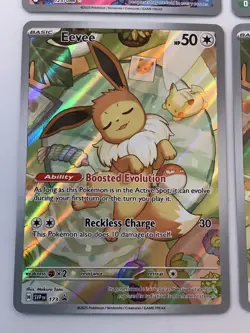 Pokemon card lot Eevee Deerling Gothorita package Black Star Promo foil holo - Image 4