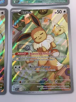 Pokemon card lot Eevee Deerling Gothorita package Black Star Promo foil holo - Image 5