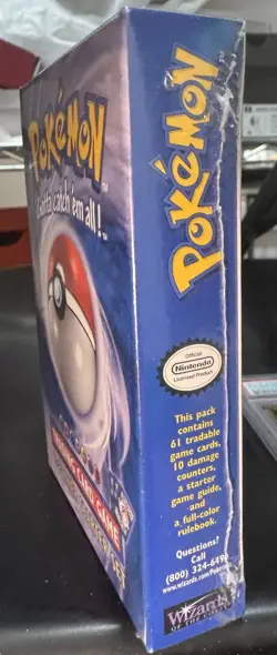 GUARANTEED SHADOWLESS Pokemon Base Set 2 Player Starter Deck HEAT SEAL - Image 1