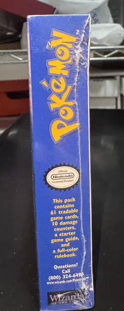 GUARANTEED SHADOWLESS Pokemon Base Set 2 Player Starter Deck HEAT SEAL - Image 2