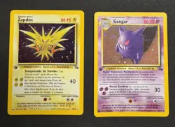 Pokemon 106 Lot Spanish Vintage 1st Edition Gengar Zapdos neo genesis holo base - Image 1