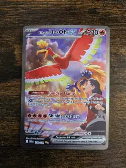 Pokemon TCG Ethan's Ho-Oh EX Sir 230/182 Destined Rivals Mint/Nm Condition - Image 1