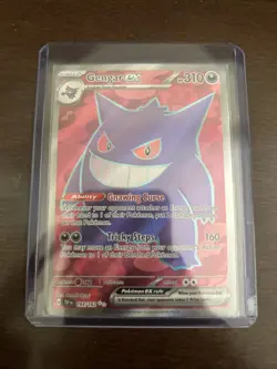 Pokemon Gengar EX Holo Temporal Forces 193/162 SV05 - Image 1
