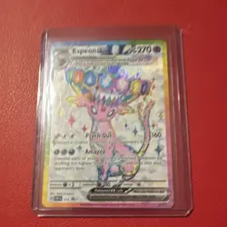 Pokemon Espeon GX 175 Full Art Holo Stage 1 Psychic GX Card TCG - Image 1