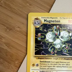 Pokemon TCG Magneton Fossil Card 26/62 Unlimited Non-Holo Rare, LP+ - Image 5