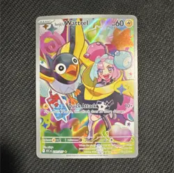 Pokemon Iono's Wattrel Full Art Holo 231/217 Basic Electric TCG Card 2024 - Image 1