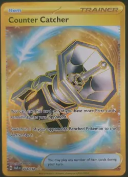 Counter Catcher 264/182 Pokemon TCG Paradox Rift Hyper Rare Gold - Image 1