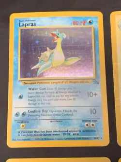 Vintage Pokemon Cards Holo Rare WOTC Lot Base Set, Jungle, Fossil - Mewtwo MP/HP - Image 2