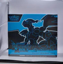 Pokemon Center Black Bolt Elite Trainer Box ETB Brand New Sealed - Image 1