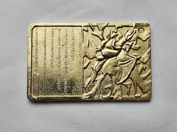1999 Charizard Pokemon Trading Card 24K Gold Plated, Limited Edition Burger King - Image 2