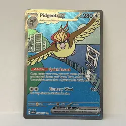 Pidgeot EX 225/197 Pidgeotto 208 Pidgey 207 Pokemon Obsidian Flames NM - Image 2