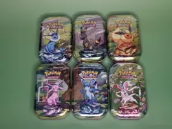 Pokemon Prismatic Evolutions Mini Tin | Lot of 6 | NEW SEALED | Free Shipping - Image 1