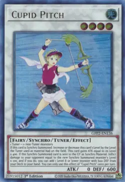 Yugioh! LP Cupid Pitch - GFP2-EN136 - Ultra Rare - 1st Edition Lightly Played, E - Image 1