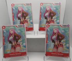 Jewelry Bonney Playset - OP14-007 x4 - The Azure Sea's Seven - One Piece TCG - Image 1