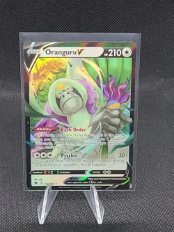 Pokemon Card Oranguru V 133/189 Astral Radiance Near Mint - Mint - Image 1