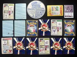 *Played* vintage Japanese cards set topsun carddass arceus movie promo blastoise - Image 2