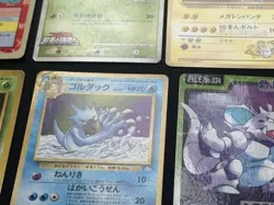 *Played* vintage Japanese cards set topsun carddass arceus movie promo blastoise - Image 4