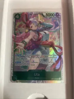 Uta OP13-023 SR One Piece Carrying On His Will Foil Card Near Mint NM - Image 1