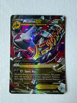 M Latios EX 59/108 XY Roaring Skies Pokemon Card - Image 1