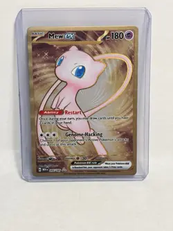 Mew ex Gold Metal Card (205/165) - Image 1