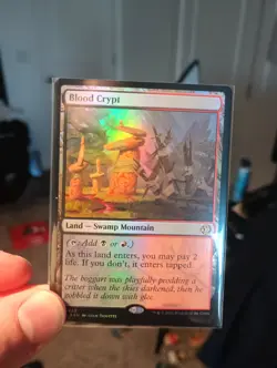 Blood Crypt Lorwyn Eclipsed Foil #262 MTG PACK FRESH - Image 1