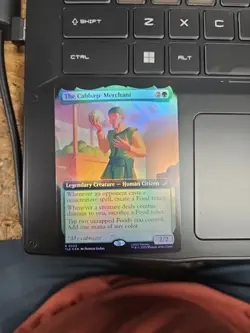 FOIL THE CABBAGE MERCHANT (EXTENDED ART) Avatar: The Last Airbender Eternal MTG - Image 1