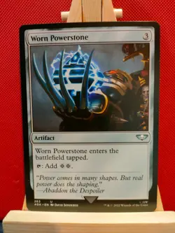 Worn Powerstone - Warhammer 40,000 (40k) - Uncommon - NM (See pics) MTG - Image 1
